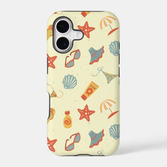 Summer Beach Pattern (Back)