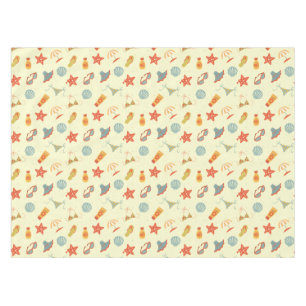 Summer Beach Pattern Tablecloth