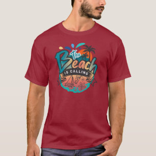 Summer & Beach Sublimation T-Shirt