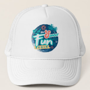 Summer & Beach Sublimation  Trucker Hat