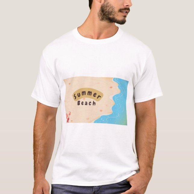 Summer beach T-Shirt (Front)