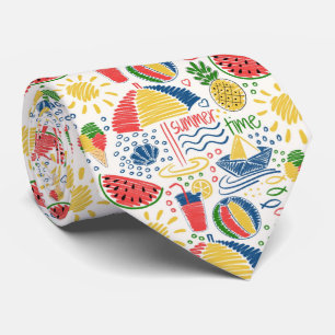 Summer beach tie