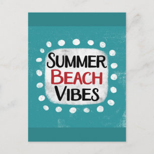 Summer Beach Vibes Postcard