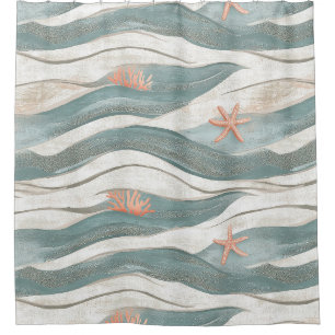 Summer Beach Wave Pattern