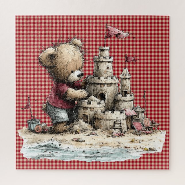 Summer Bear Puzzle (Vertical)