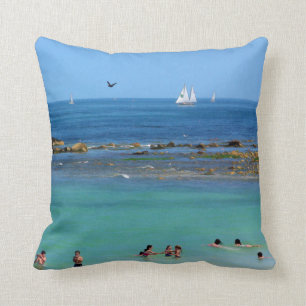 Summer Beauties, Scituate Throw Pillow