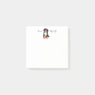 Summer Bernese Mountain Dog Post-it Notes
