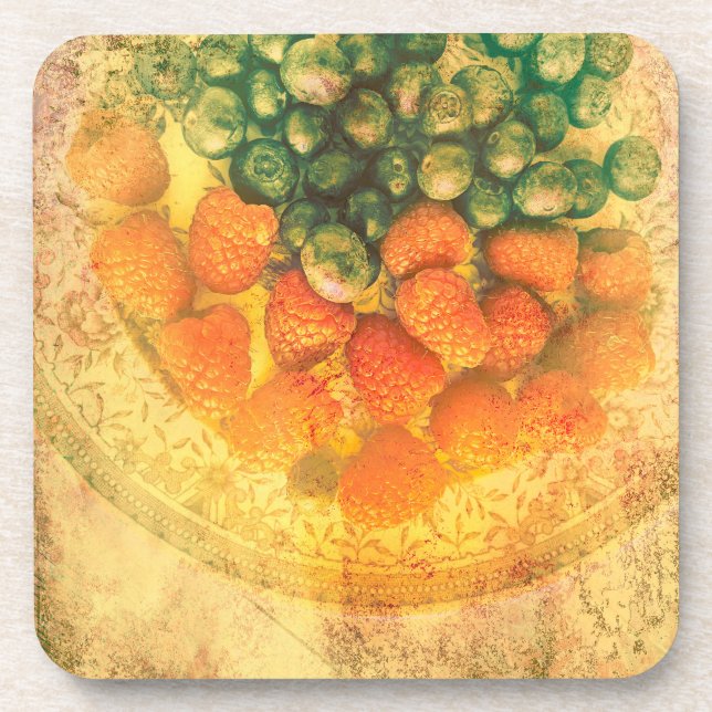 Summer Berries   Coaster (Front)