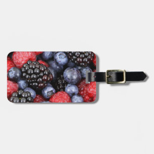 Summer Berries Luggage Tag