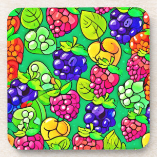 Summer Berry Delight Coaster