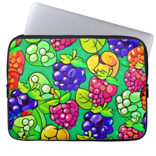 Summer Berry Delight Laptop Sleeve