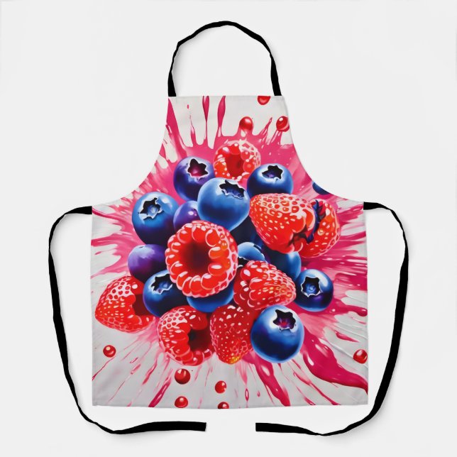 Summer Berry Sensation Apron (Front)