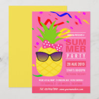 Summer Birthday Pineapple