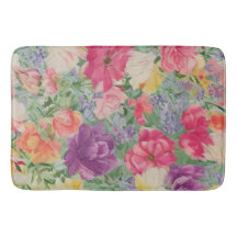 Summer Blooms Watercolor Flower Collage