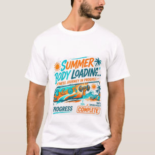 Summer Body Loading Shirt Gym Workout Goal