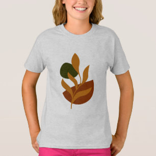 Summer Boho Minimalist Kids T-Shirt