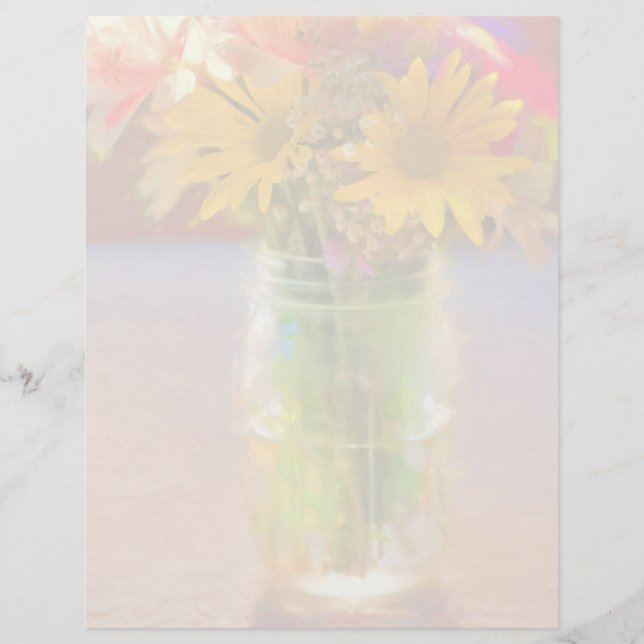 Summer Bouquet. Letterhead (Front)