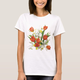 summer bouquet with tulips T-Shirt