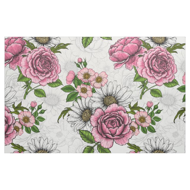 Summer bouquets fabric (Fat Quarter)