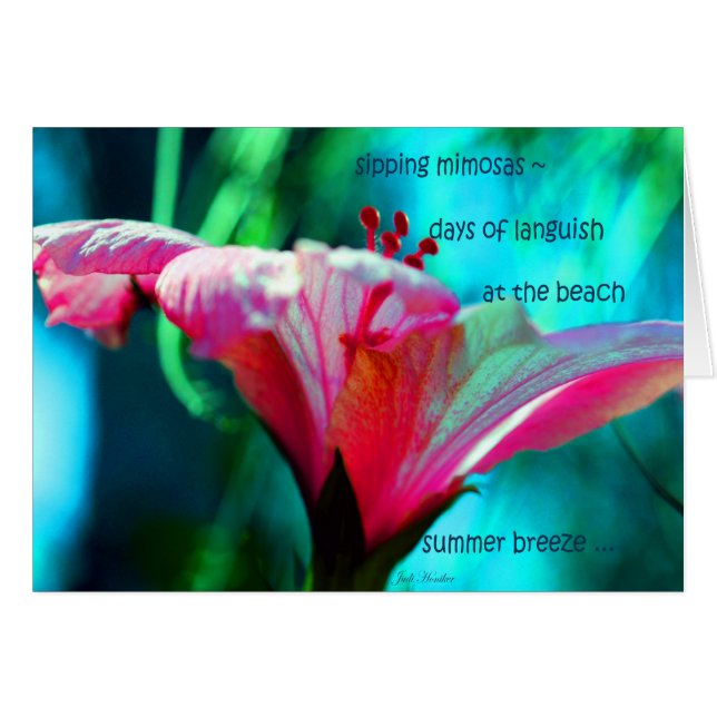 Summer Breeze ~ "At The Beach" (Front Horizontal)