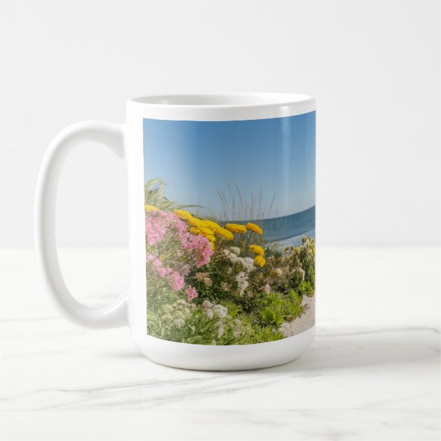 Summer Breeze by the Shore  Coffee Mug (Left)