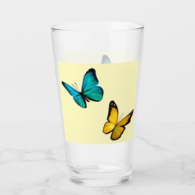 Summer Breeze Drinking Glass (Front)