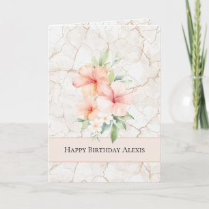 Summer Breeze Grapefruit Birthday Card