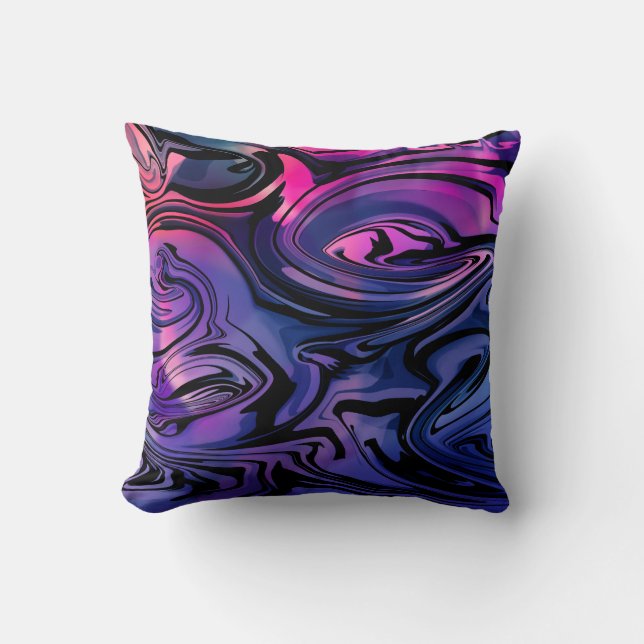 Summer Breeze  Throw Pillow (Front)