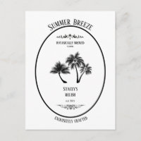 Summer Breeze Vintage Apothecary Personalized 