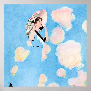 Summer Breezes by C Coles Phillips Poster
