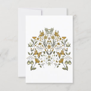 Summer Butterflies Invitation