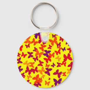 Summer Butterflies Keychain