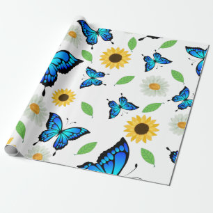 Summer Butterflies Wrapping Paper