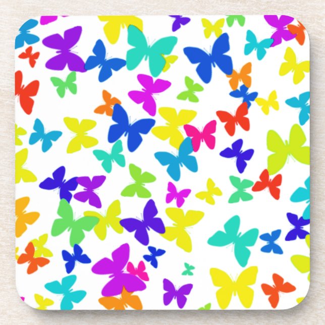 Summer Butterfly Coasters (Front)