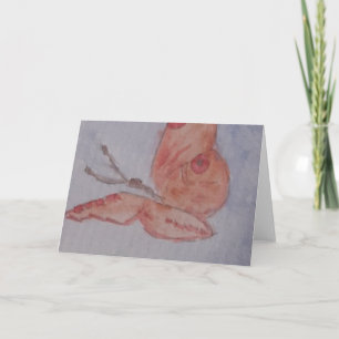 Summer Butterfly Greeting Card