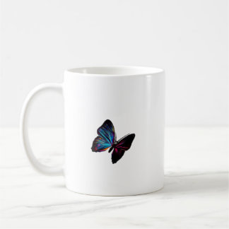 Summer Butterfly Illustration | Colourful Insect Coffee Mug