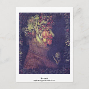 Summer By Giuseppe Arcimboldo Postcard