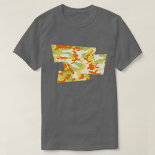 Summer Camo Pattern Blown Pixel T-Shirt