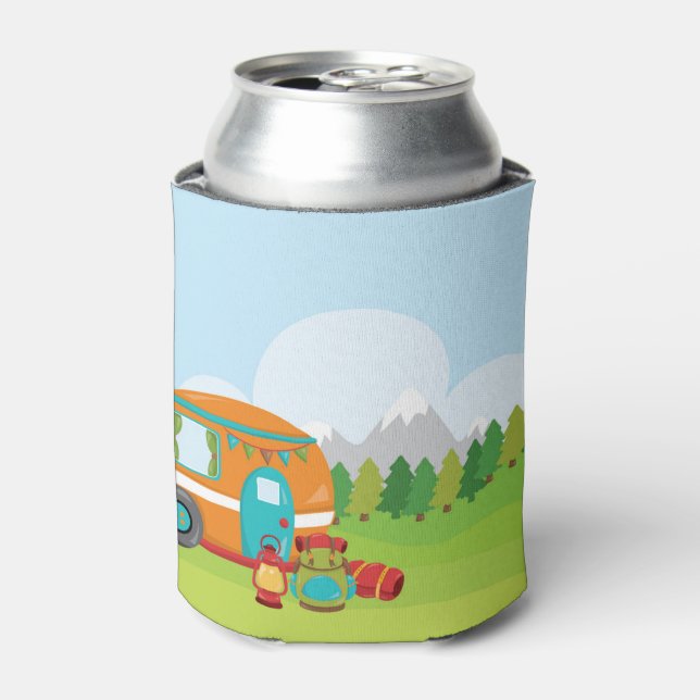 Summer Camp Can Cooler (Can Front)
