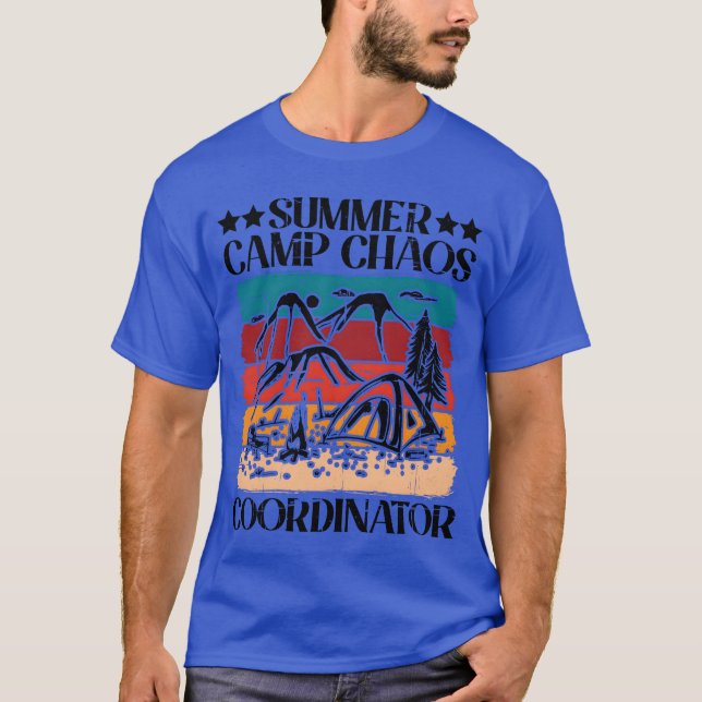 Summer Camp Chaos Coordinator gift T-Shirt (Front)