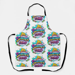 Summer Camp - Colorful Summer Camp Apron