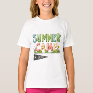 Summer Camp - Colorful Summer Camp T-Shirt