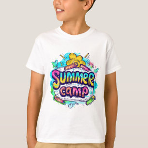 Summer Camp - Colorful Summer Camp T-Shirt