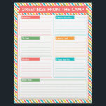 Summer Camp Fill In Letter Flyer<br><div class="desc">Great stationery for kids at summer camp to share their experience with their family and friends.
It has different sections to make it easier for them to tell their story.
All texts are editable.</div>