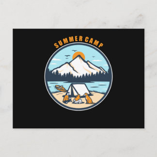 Summer Camp Postcard