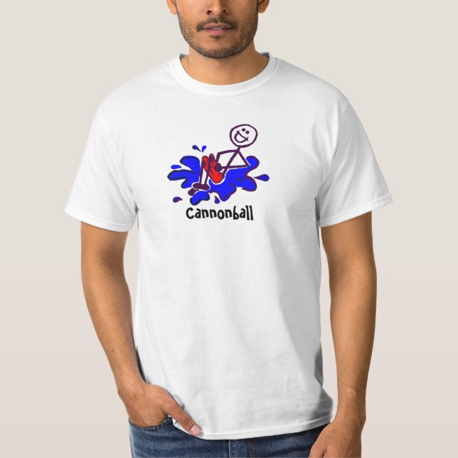 Summer Cannonball Fun T-Shirt (Front)