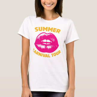 Summer Carnival Tour Colorful Festival Vibes T-Shirt