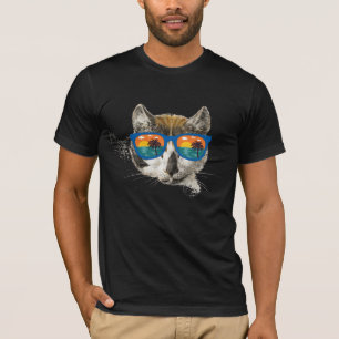 Summer Cat  Funny Cat T-Shirt