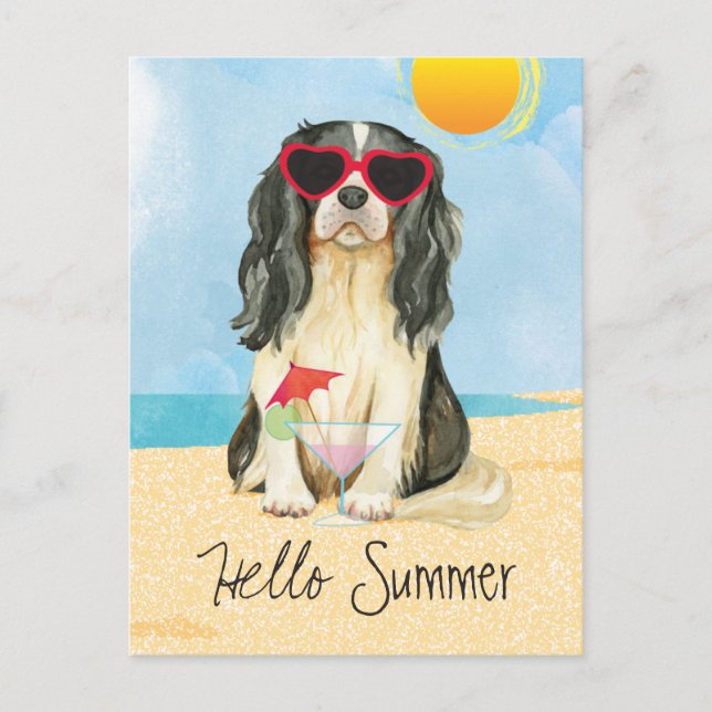 Summer Cavalier Postcard (Front)