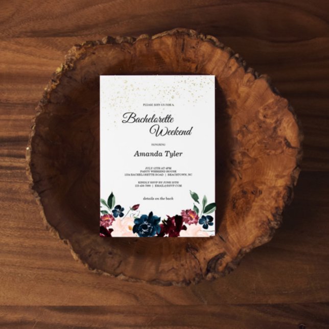 Summer Celebration Bachelorette Weekend Invitation (Creator Uploaded)